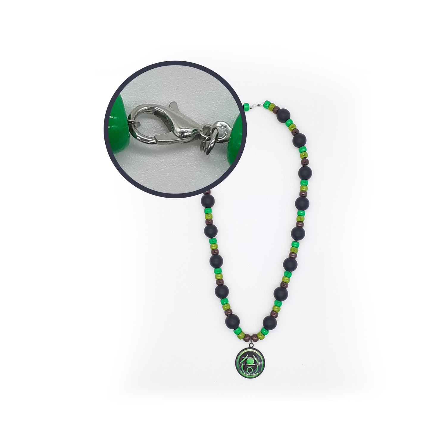 Lavudamorf's Timuquan Kingdom Beaded Necklace With Pendant