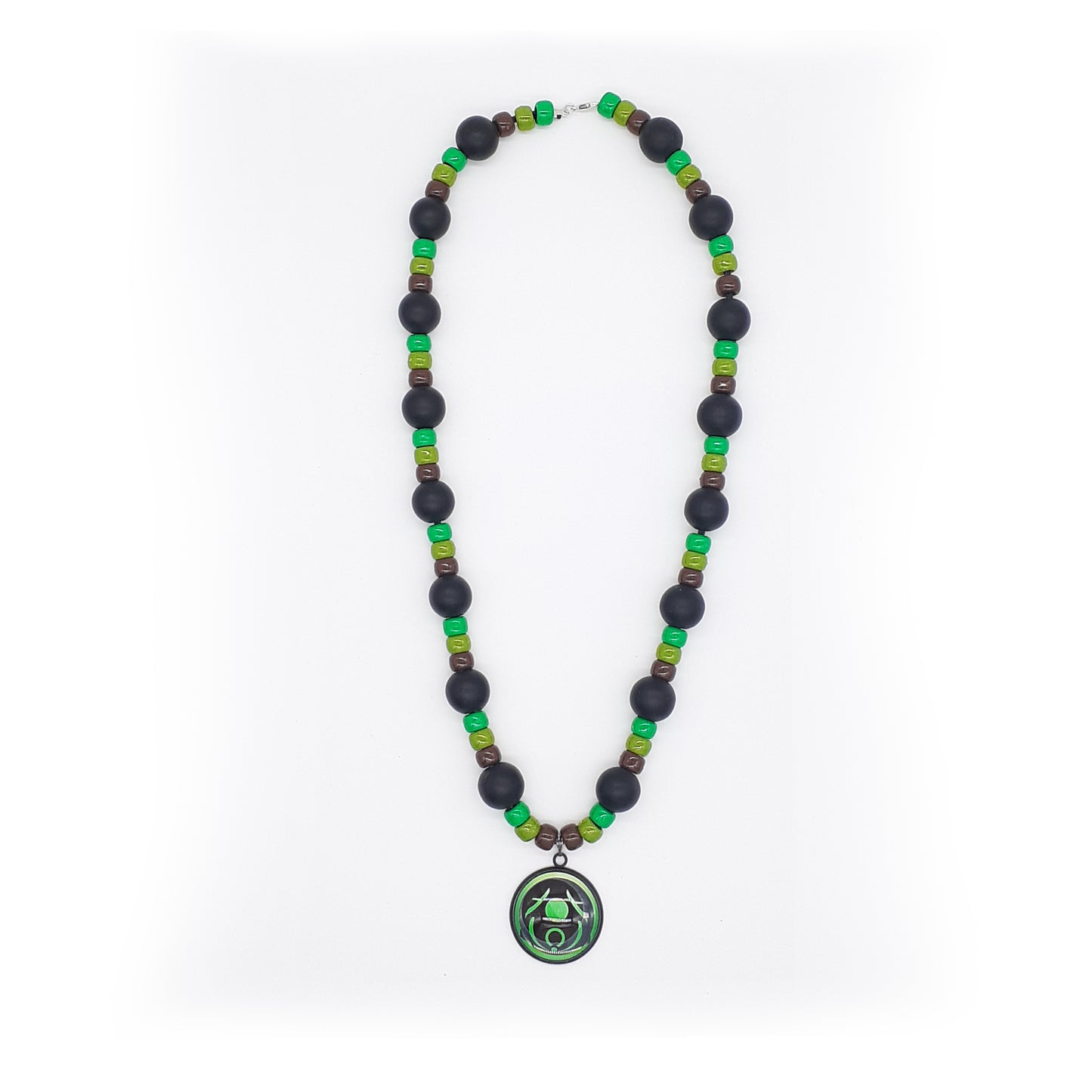 Lavudamorf's Timuquan Kingdom Beaded Necklace With Pendant